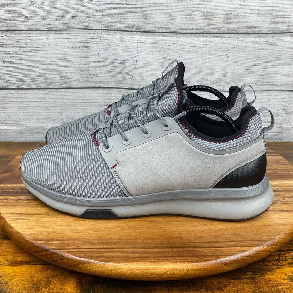 KURU Atom Arch Support Comfort Cushion Shoe Storm Gray Men’s Sneaker Size 13 W